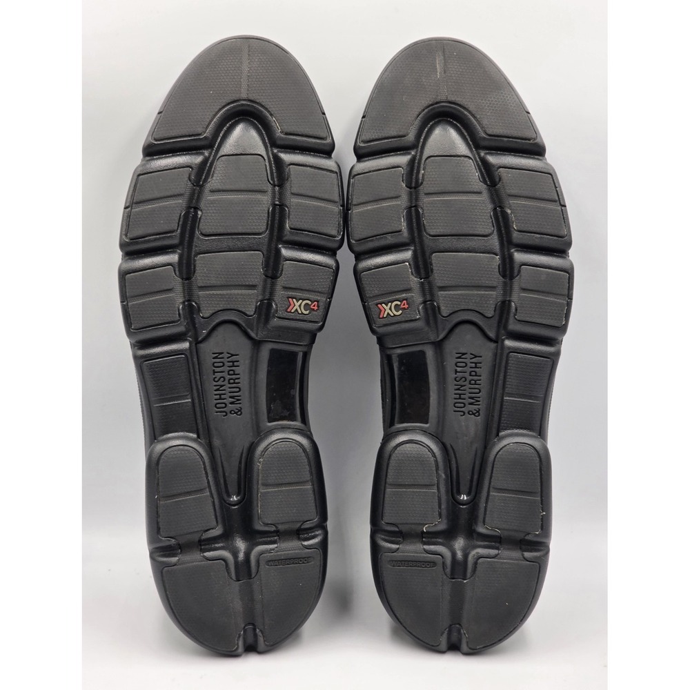 Johnston & Murphy XC4 Tanner Plain Toe Oxford 20-1317 Black Leather10M DualWidth - Picture 13 of 13